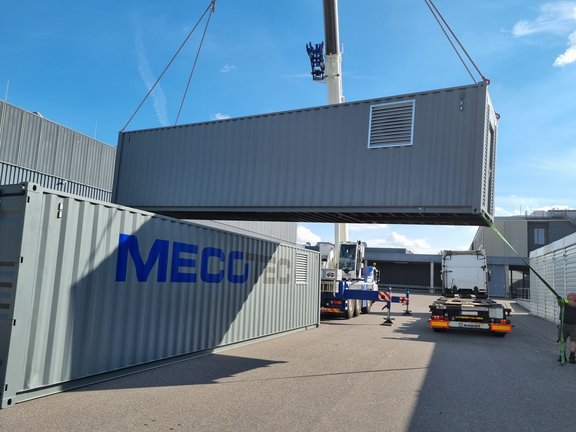 MECOTEC derin soğuk depolama konteyneri MECOTEC derin soğuk depolama konteyneri